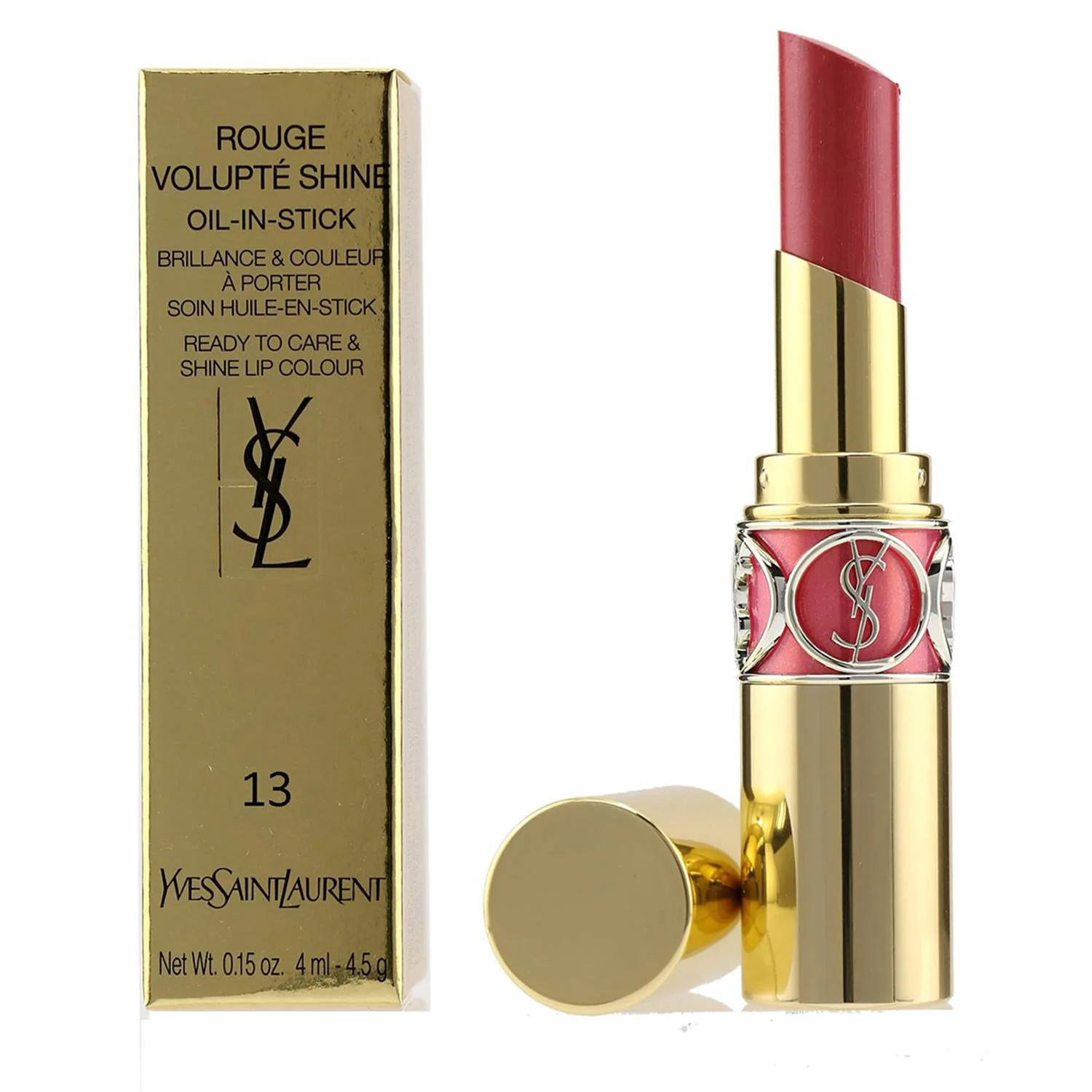 Yves Saint Laurent Rouge Volupte Shine - # 129 Carmine Retro 3.2g/0.11oz