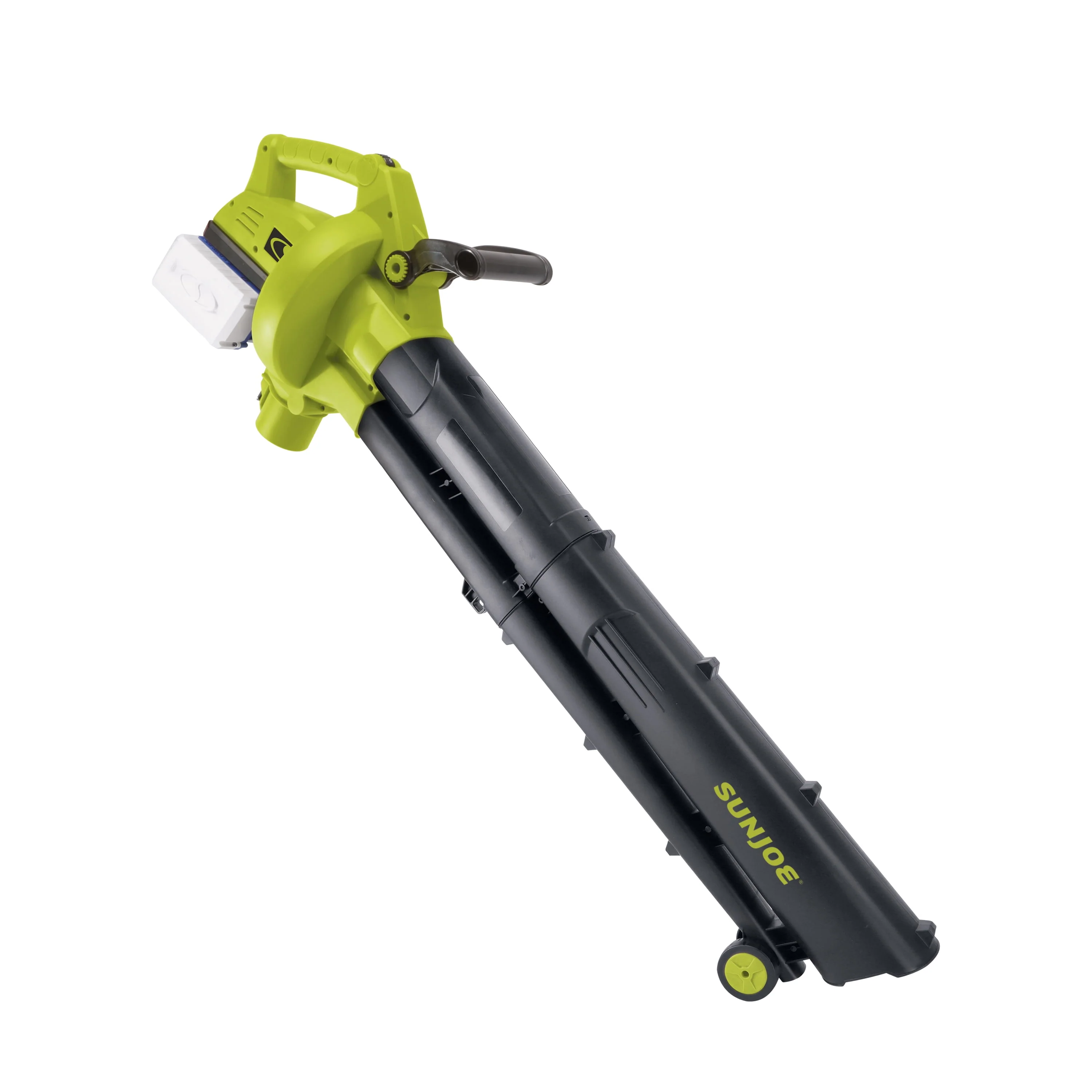 Sun Joe 48-Volt Cordless Leaf Blower Vacuum Mulcher Kit , 163-MPH , 391-CFM , 2 x 4.0-Ah Batteries and Charger