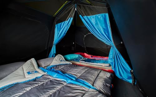 Coleman Instant Tent with 1-Minute Setup, 4/6/8/10 Person Tent with Pre-Attached Poles, Air Vent, & Carry Bag