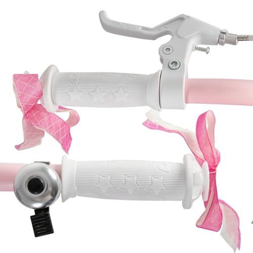 JOYSTAR Unicorn Kids Bike for Girls Ages 2-9 Years Old, 12 14 16 18 Inch Kids Bike with Training Wheels, Doll Seat, Streamers and Basket