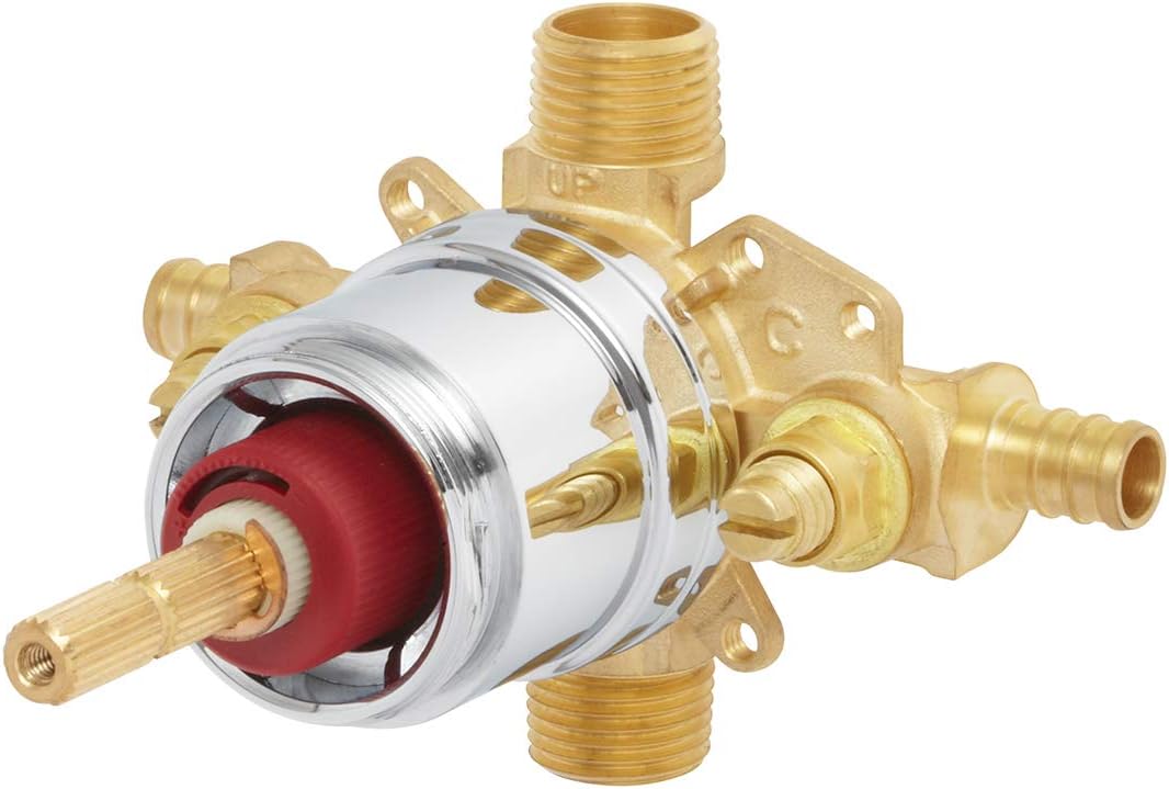 Speakman CPV-PB-DV-PXE Sentinel Mark II Pressure Balanced Shower Valve, Brass