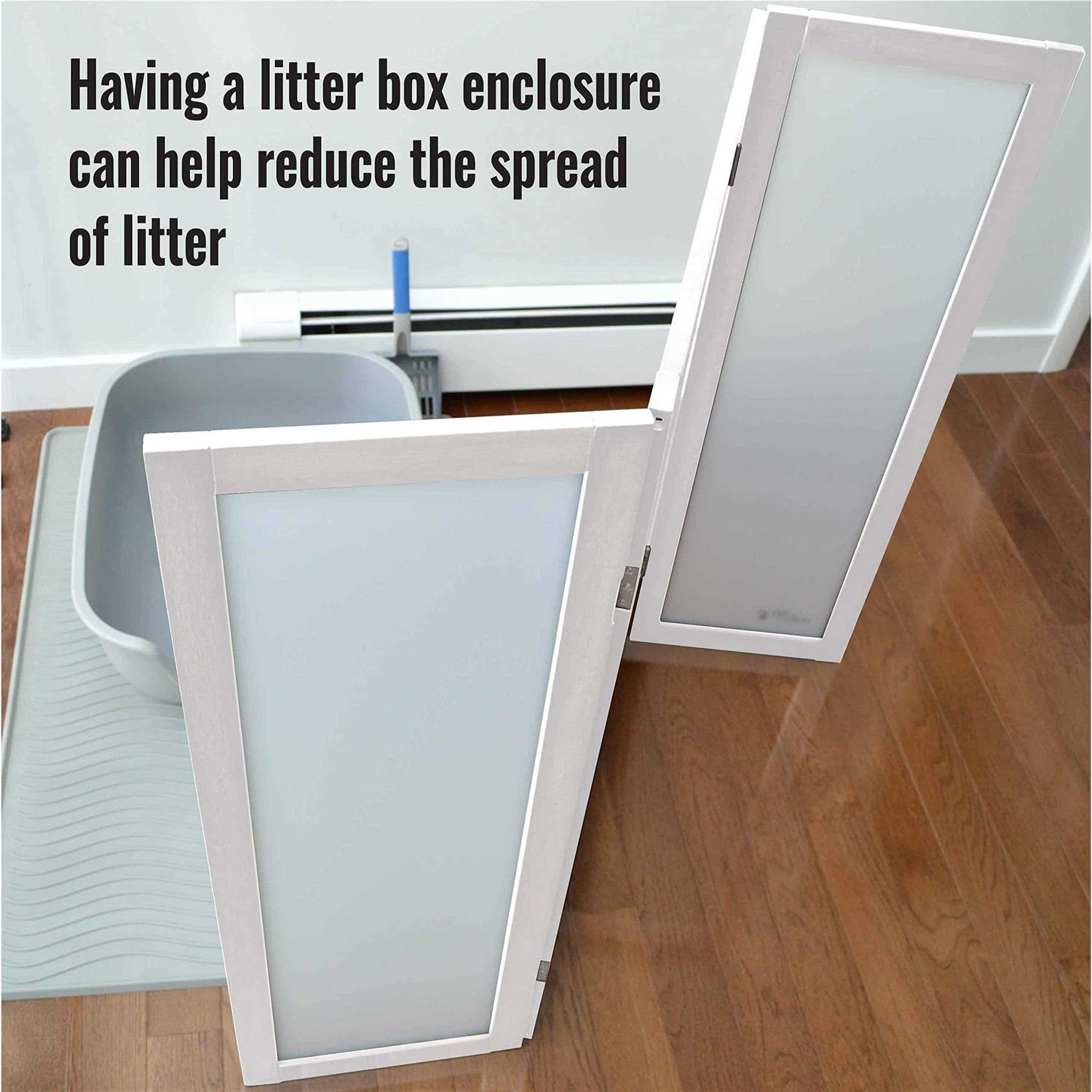 PetFusion Modest Cat Litter Box Privacy Screen - Pet Supplies online store