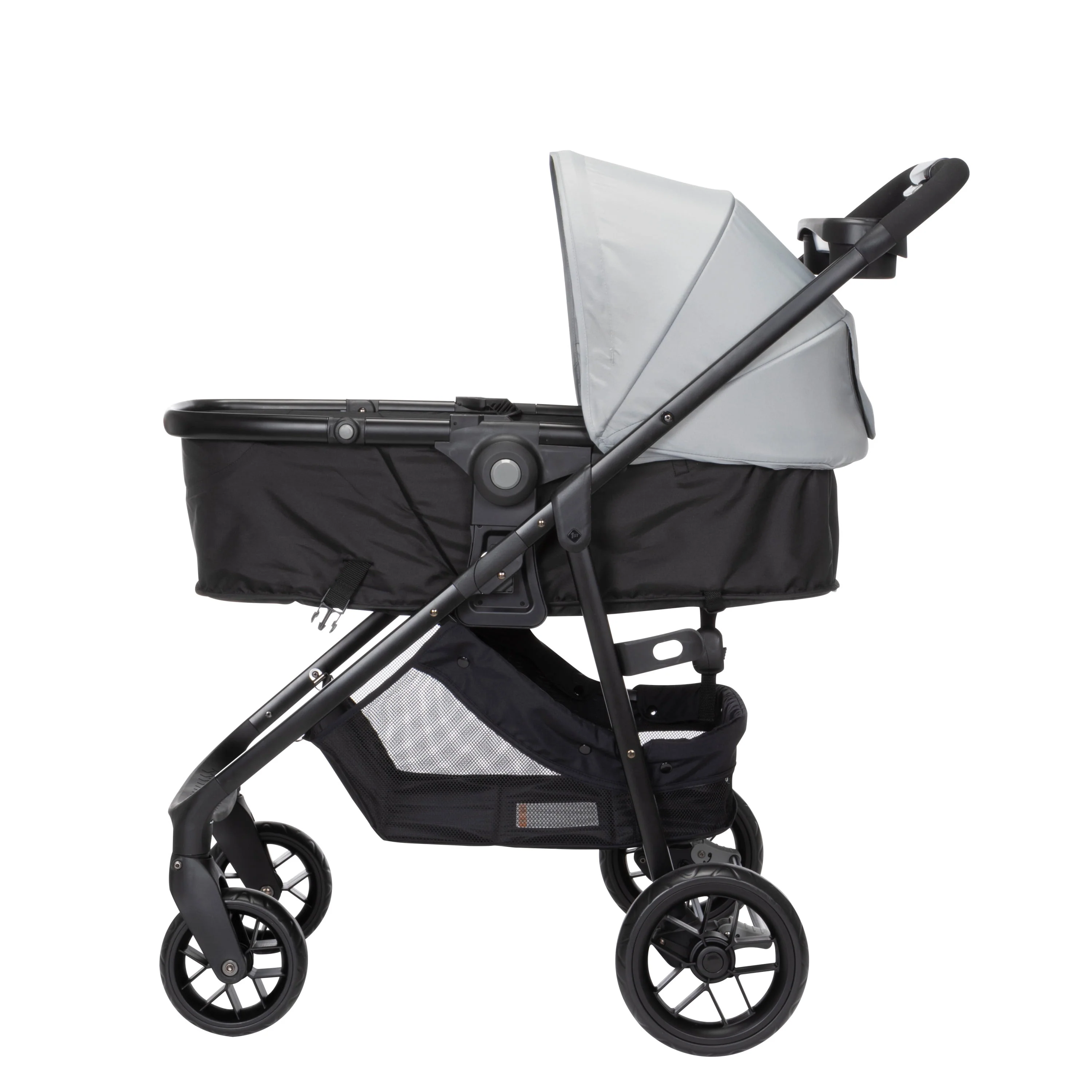 Safety 1st Grow and Go Sprint Modular Travel System Stroller with Rear-Facing Infant Car Seat, Whisper Grey