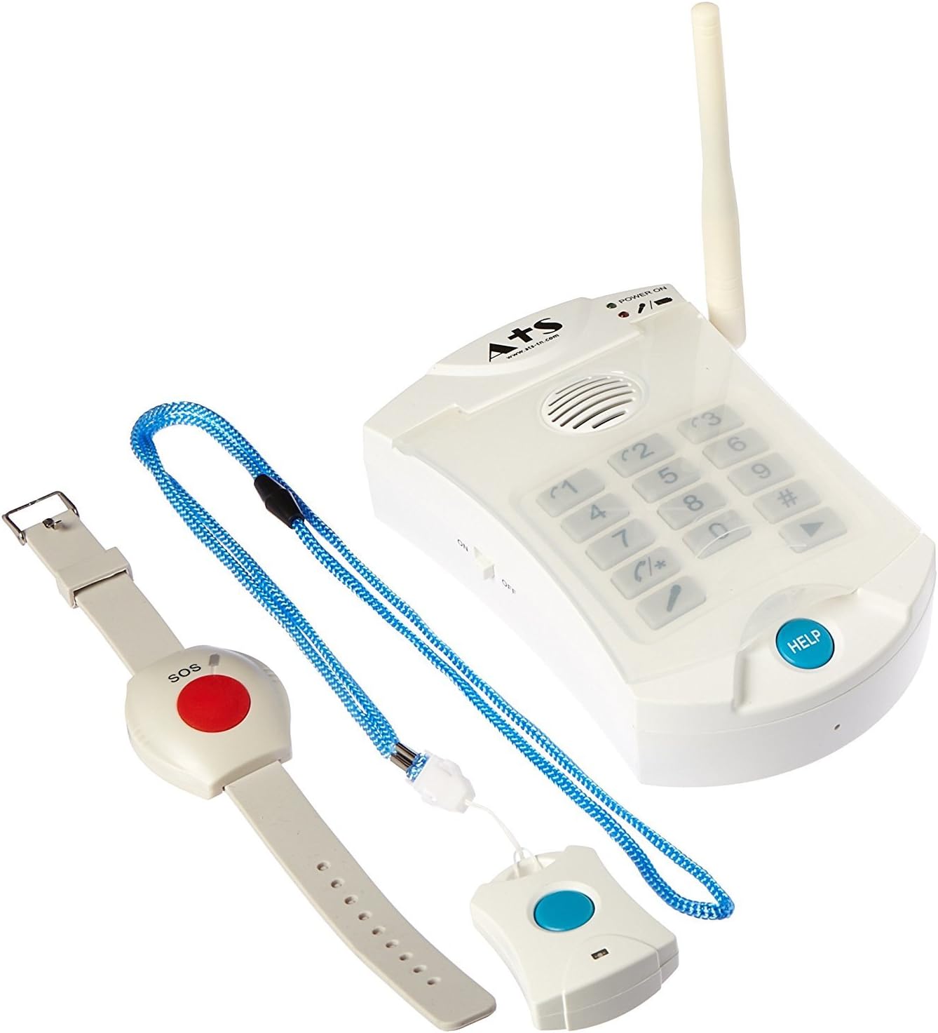 Life Guardian Medical Alarm Emergency Alert Phone System No Monthly Charges HD700