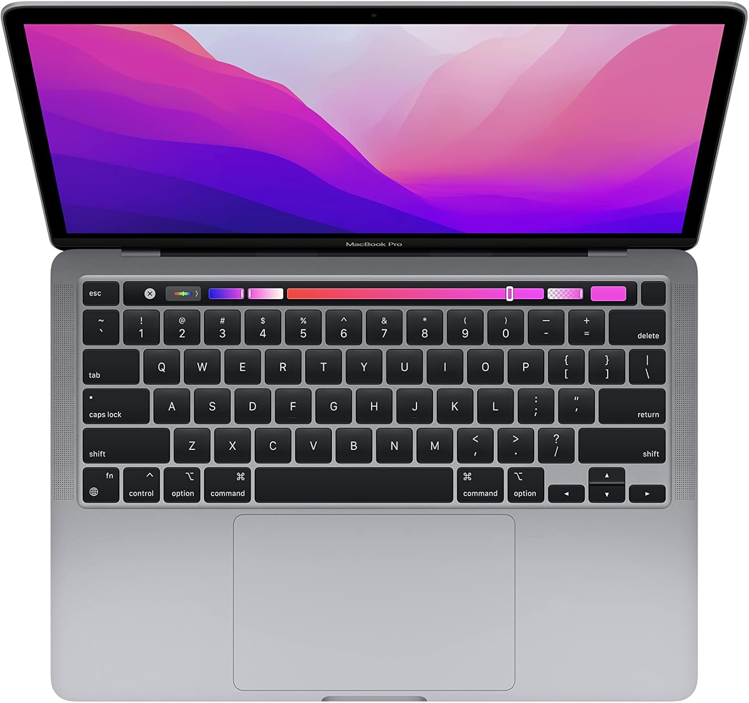2022 Apple MacBook Pro with Apple M2 Chip (13-inch, 16GB RAM, 512GB SSD Storage) (QWERTY English) Space Gray (Renewed)