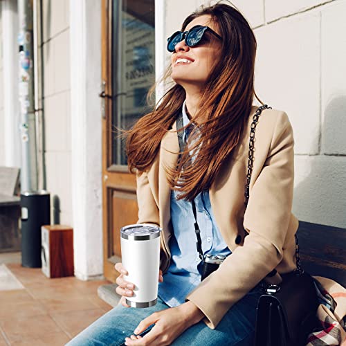 Sieral 36 Packs Stainless Steel Tumbler Bulk with Lid Vacuum Double Wall Insulated Travel Coffee Mug Powder Coated Tumbler Cup for Graduation Wedding
