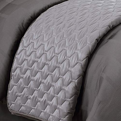 Riverbrook Home 100% Polyester Comforter Set, Queen, Hillcrest - Ivory/Gold, 9 Piece Set