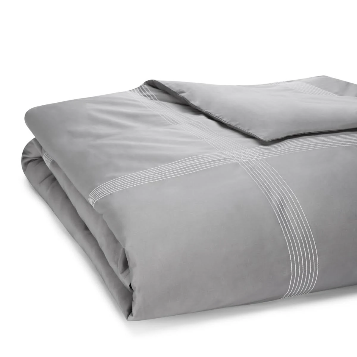 Frette Hotel Porto Duvet COVER, King - Slate Gray