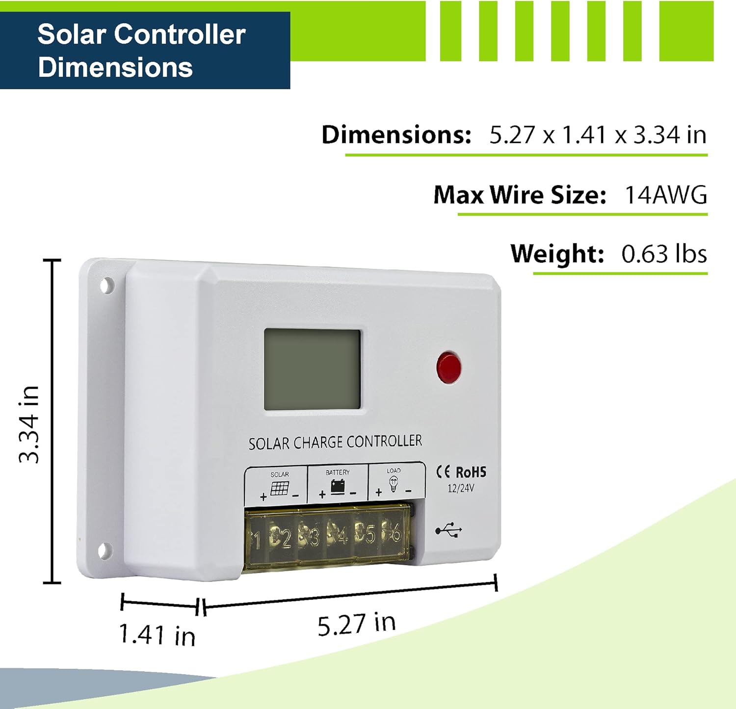 ExpertPower 200W 12V Solar Power Kit | 200W Mono Rigid Solar Panels, 20A MPPT Solar Charge Controller | RV, Trailer, Camper, Marine, Off Grid