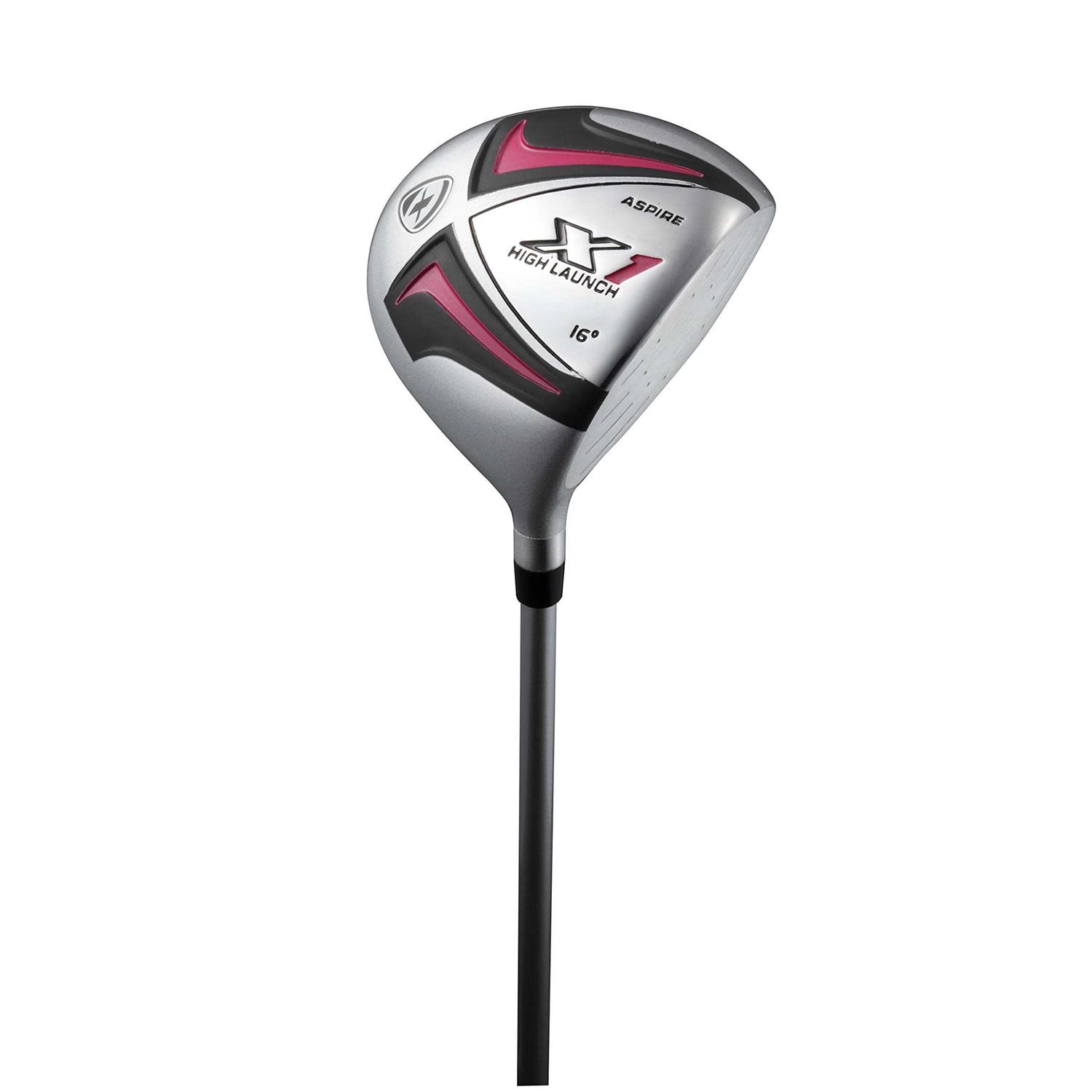 Aspire Ladies Pink Right Handed Golf Club Set - Sports Supplies Online Store