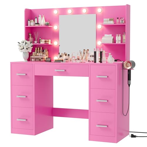 Furmax Vanity Desk with Mirror
