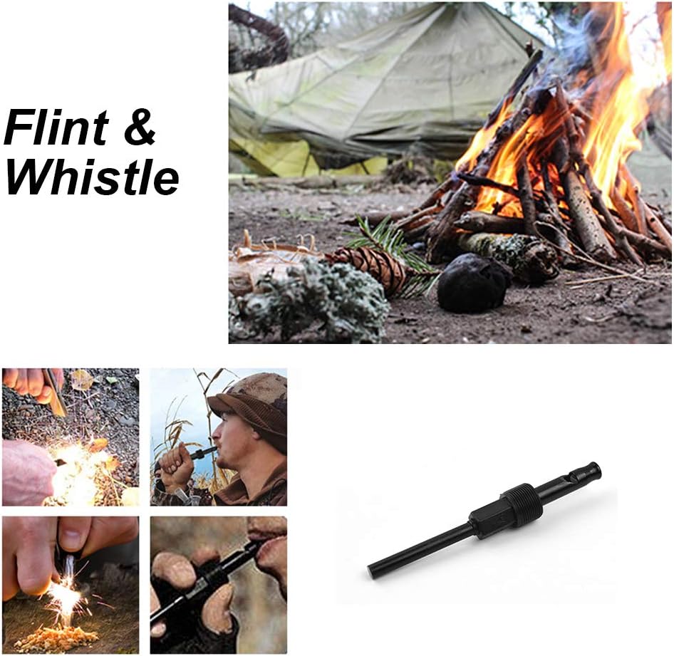 iunio Folding Shovel and Camping Axe Tool Kit, with Carrying Bag, Multitool Spade, Survival Hatchet for Camping, Hiking, Backpacking, Entrenching