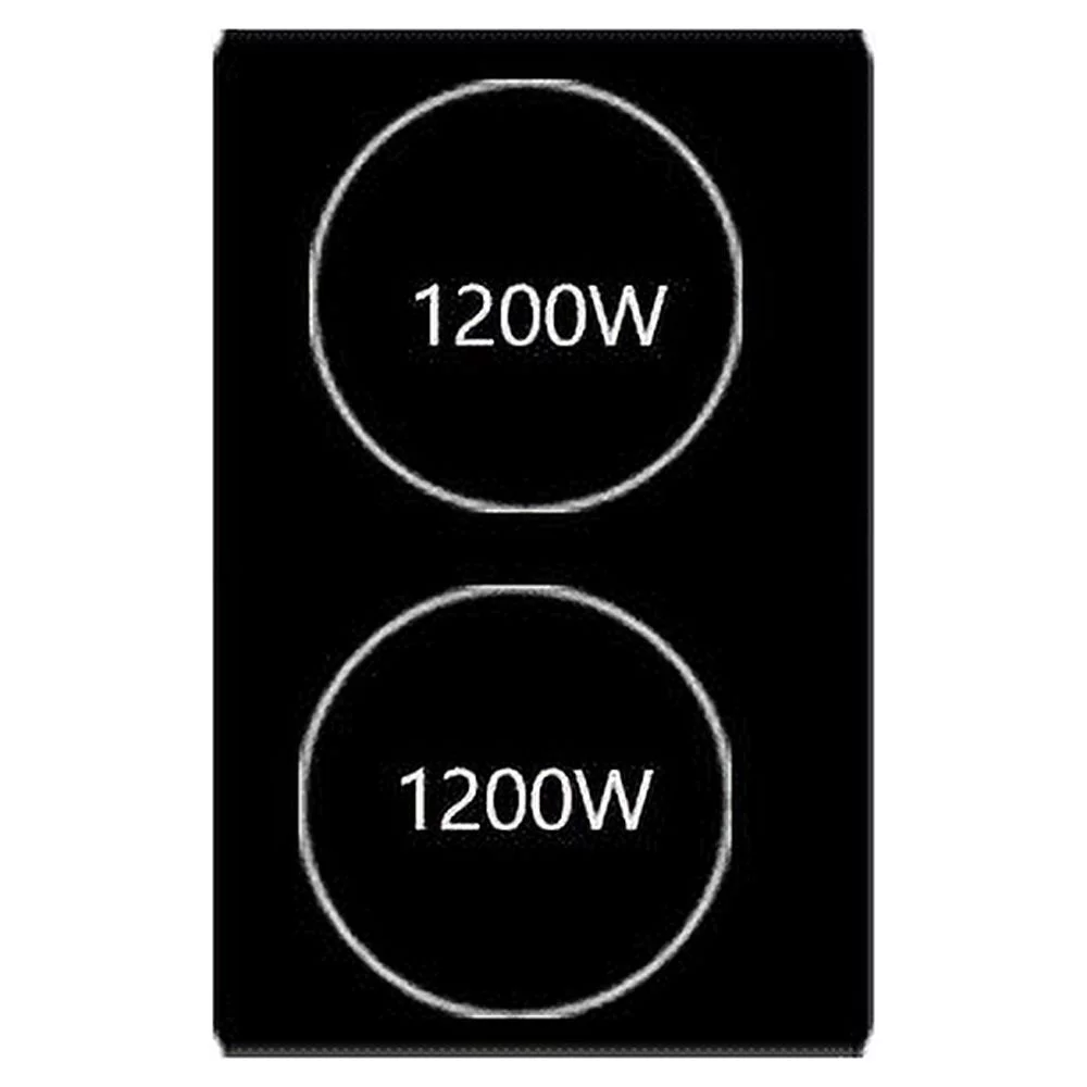Summit CR2220 220V 1200 Watt Dual Electric Cooktop