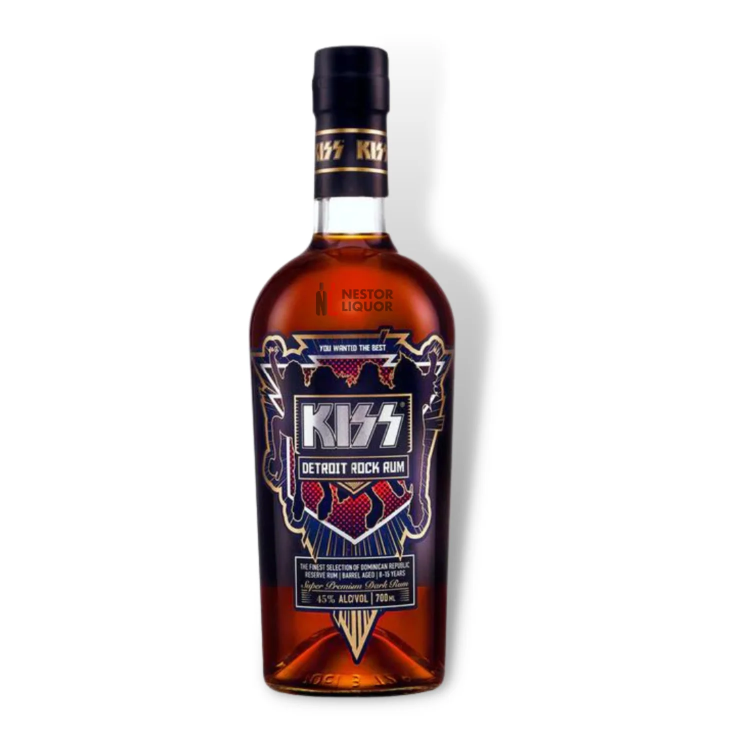Kiss Detroit Rock 700ml - Nestor Liquor