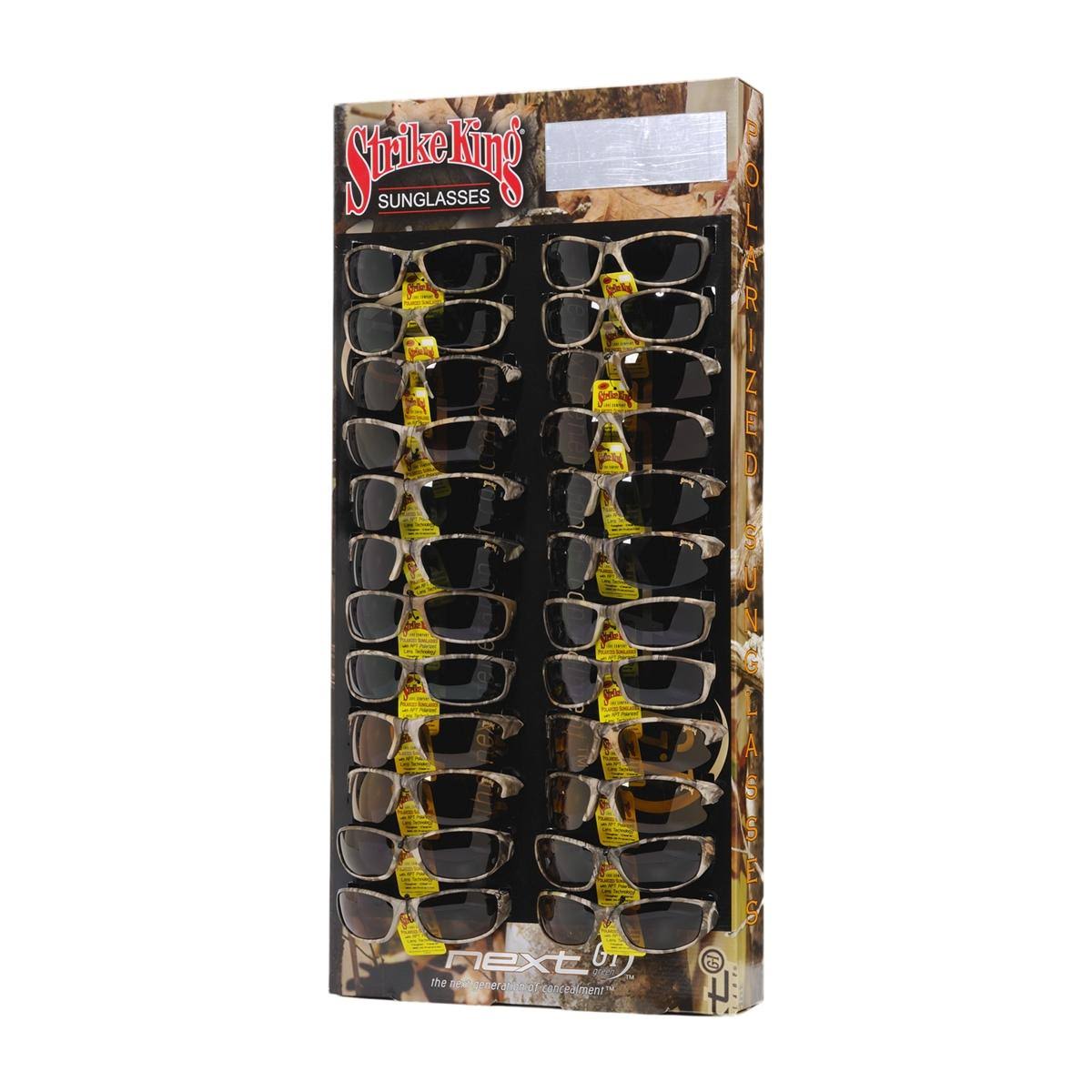 Strike King 24 Piece Camo Sunglass Display