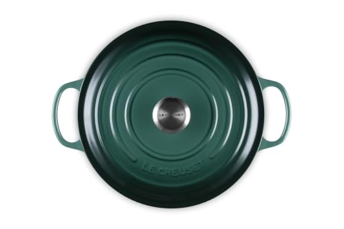 Le Creuset Enameled Cast Iron Signature Round Dutch Oven, 5.5 qt., Cerise