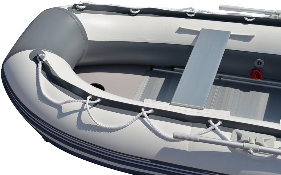BRIS 10.8 ft Inflatable Boat Inflatable Rafting Fishing Dinghy Tender Pontoon Boat
