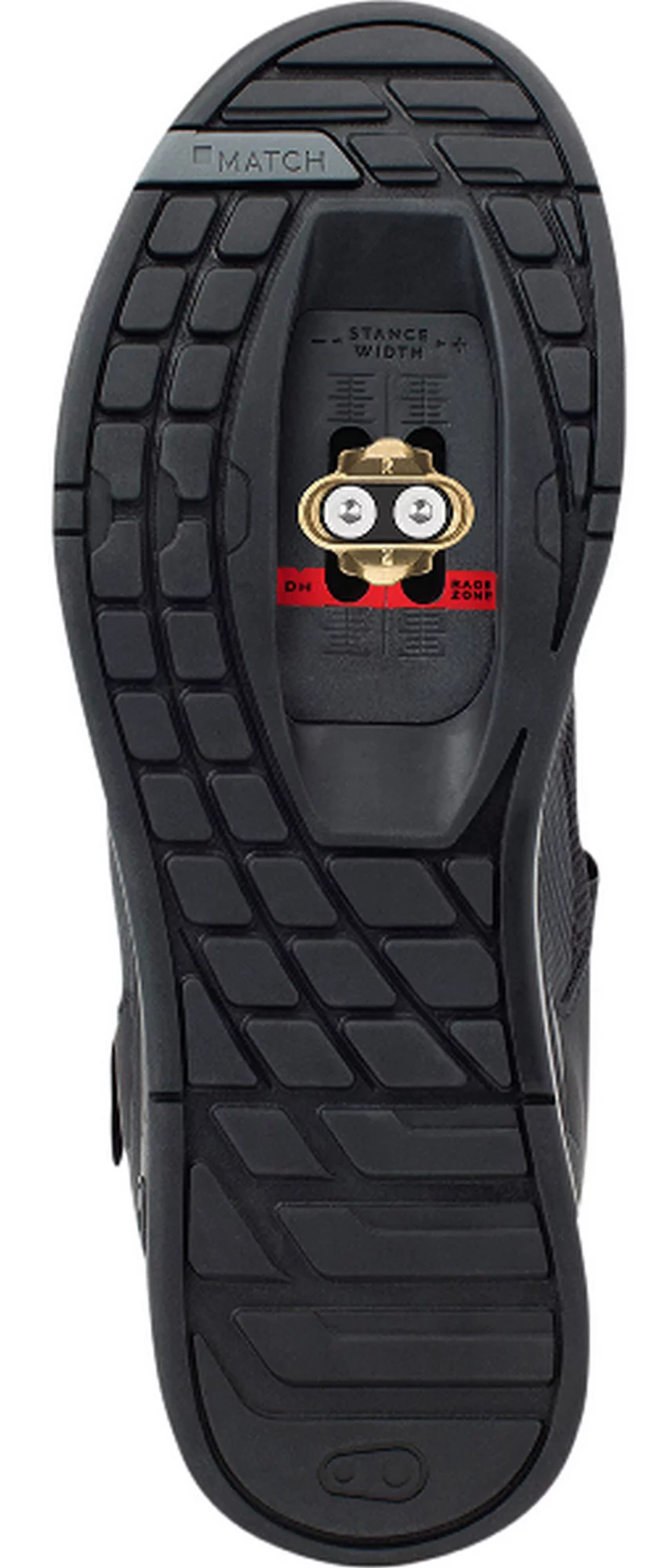 Crank Brothers Mallet BOA Men's Shoe - Black/Gold/Black, Size 12.5