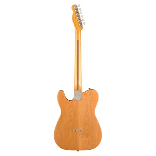 Squier Classic Vibe 70s Thinline Telecaster Electric Guitar, with 2-Year Warranty, Natural, Maple Fingerboard