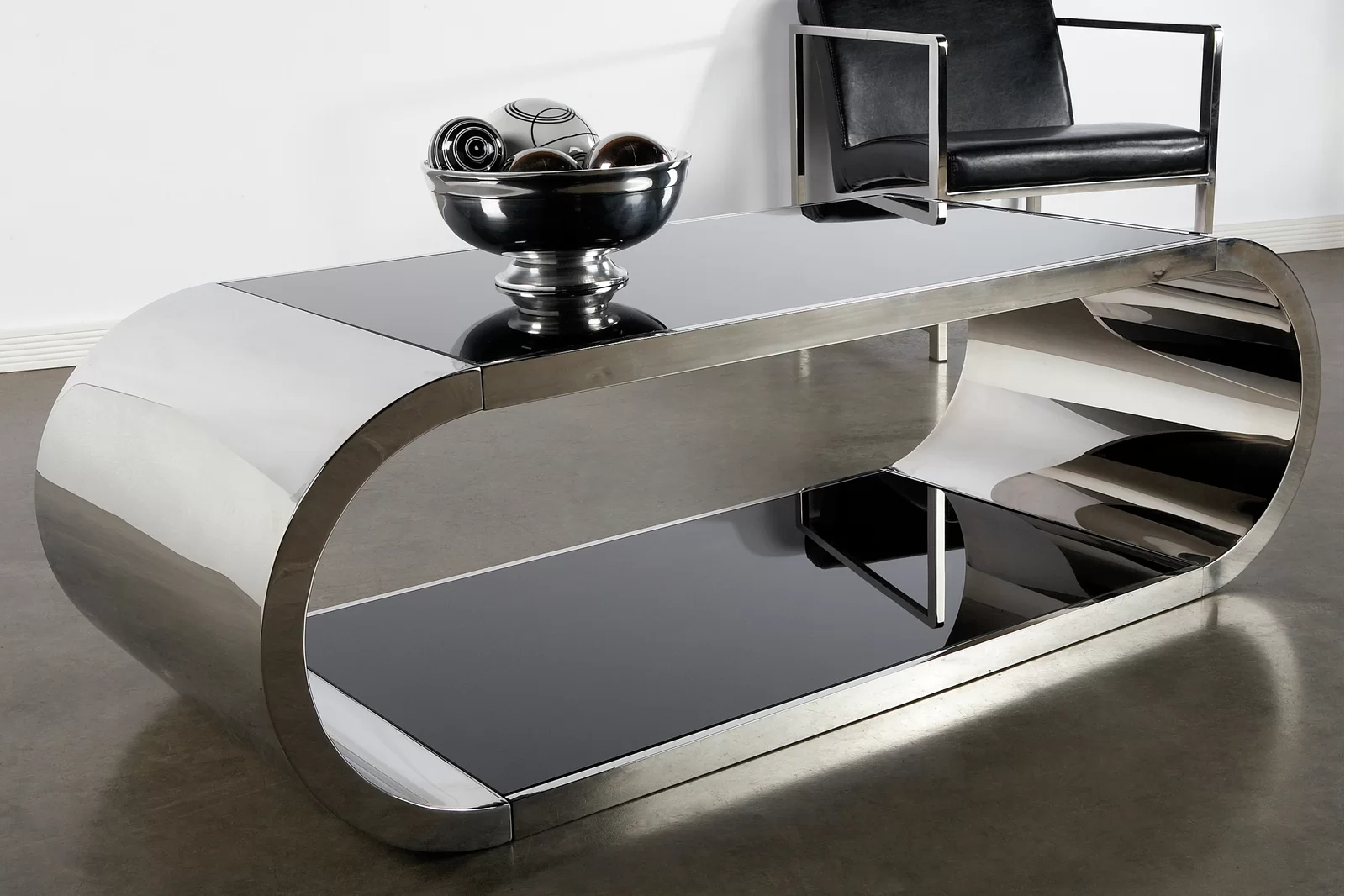 【Furniture】Jasonville Floor Shelf Coffee Table with Storage