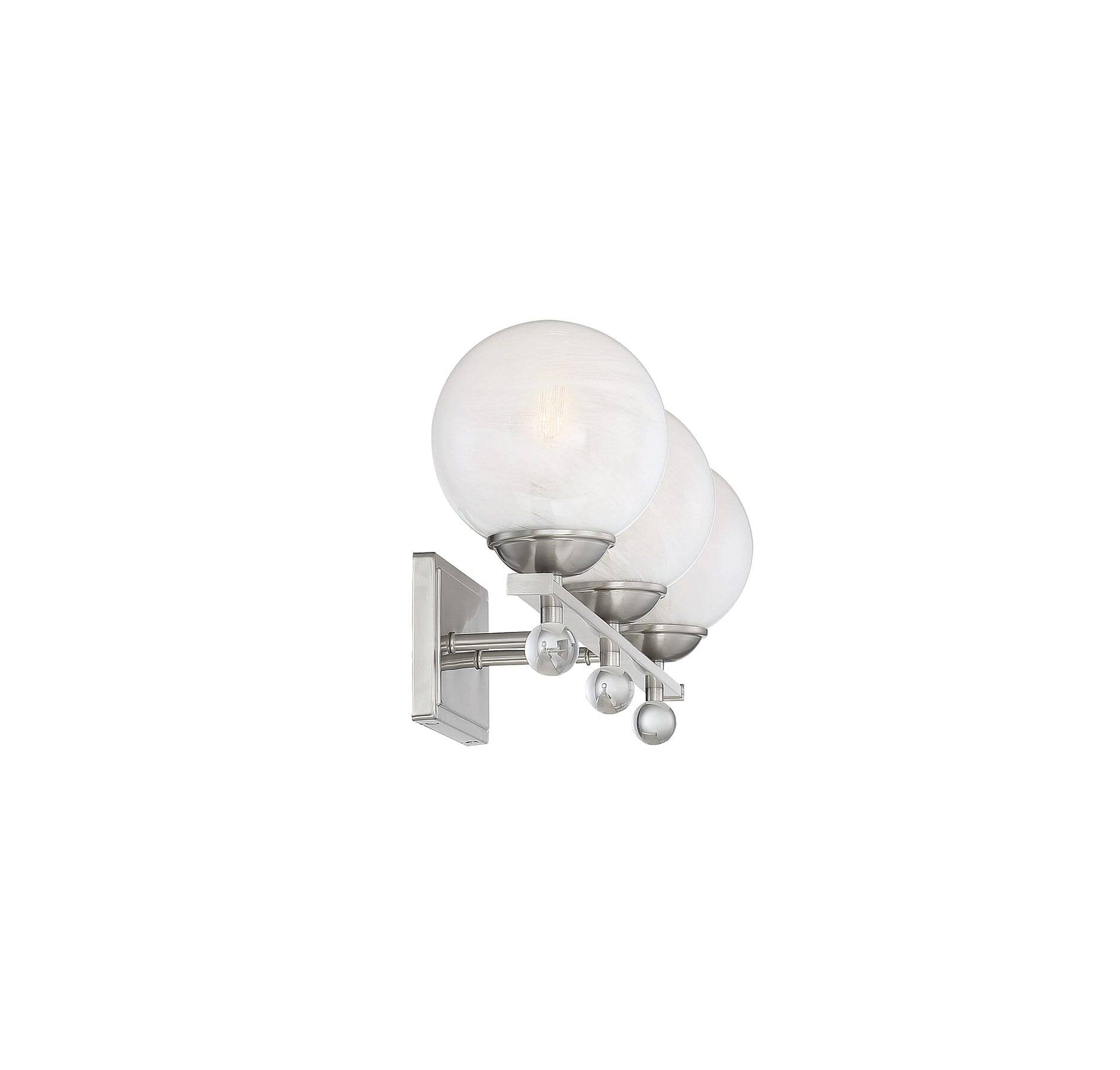 Savoy House 8-4500-3-SN Medina Satin Nickel 3 Light Bath