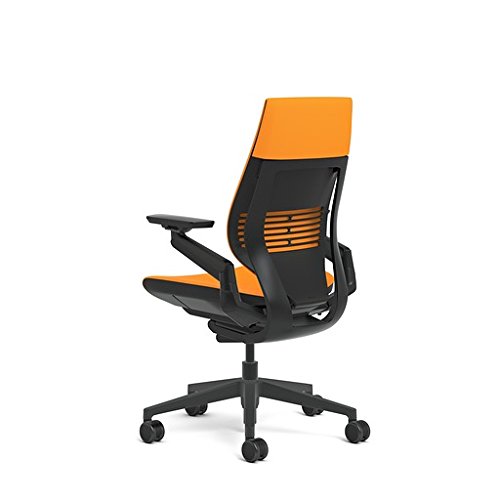 Steelcase Gesture Office Chair - Ergonomic Work Chair with Wheels for Carpet - Comfortable - Intuitive-to-Adjust for Desk - 360-Degree Arms