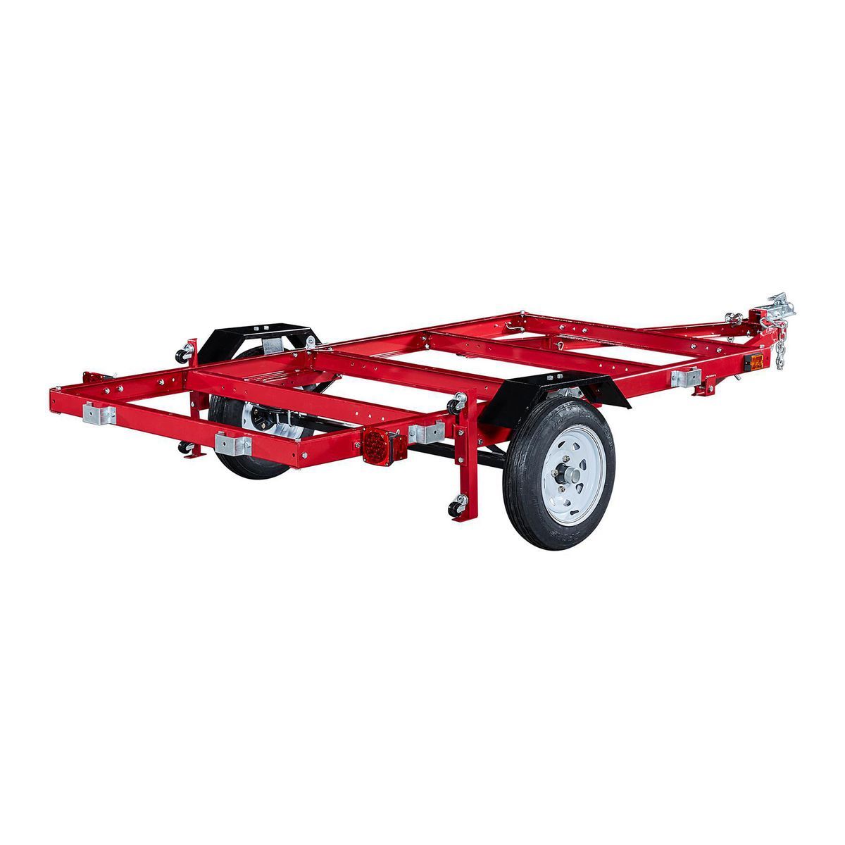 HAUL-MASTER 1195 lb. Capacity, 4 ft. x 8 ft. Folding Trailer