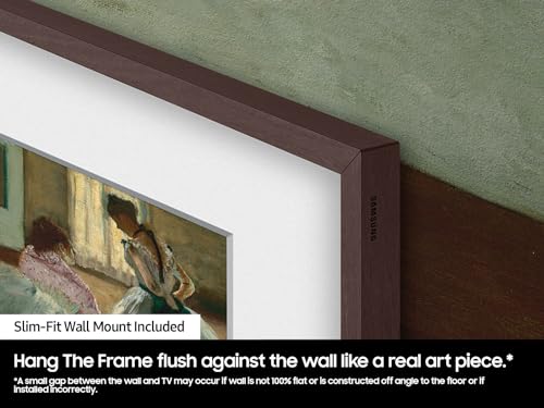 SAMSUNG 75-Inch Class QLED 4K LS03D The Frame Series Quantum HDR Smart TV w/Dolby Atmos, Art Mode, Anti-Reflection, Customizable Frame