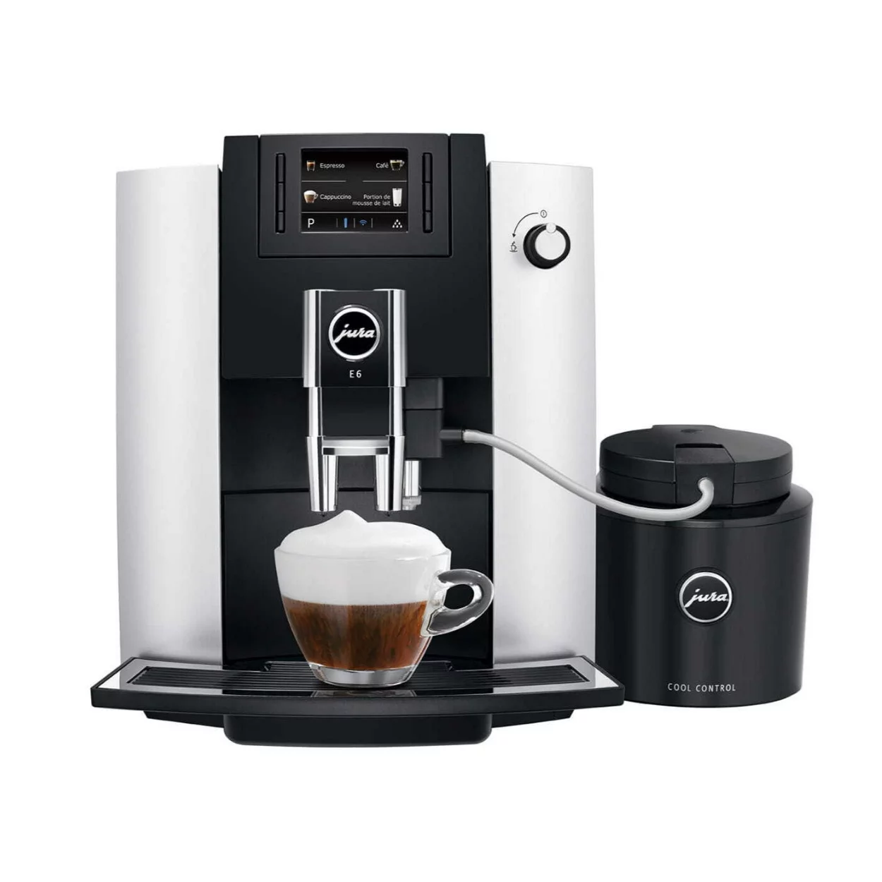 Jura E6 Automatic Simple to Operate, Hygienic Coffee Machine (Refurbished)