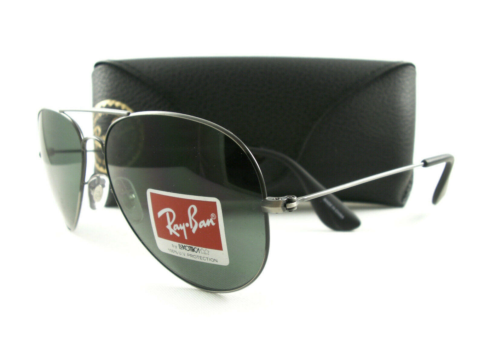 Ray-Ban RB3558 Sunglasses - Matte Black Antique (913971)