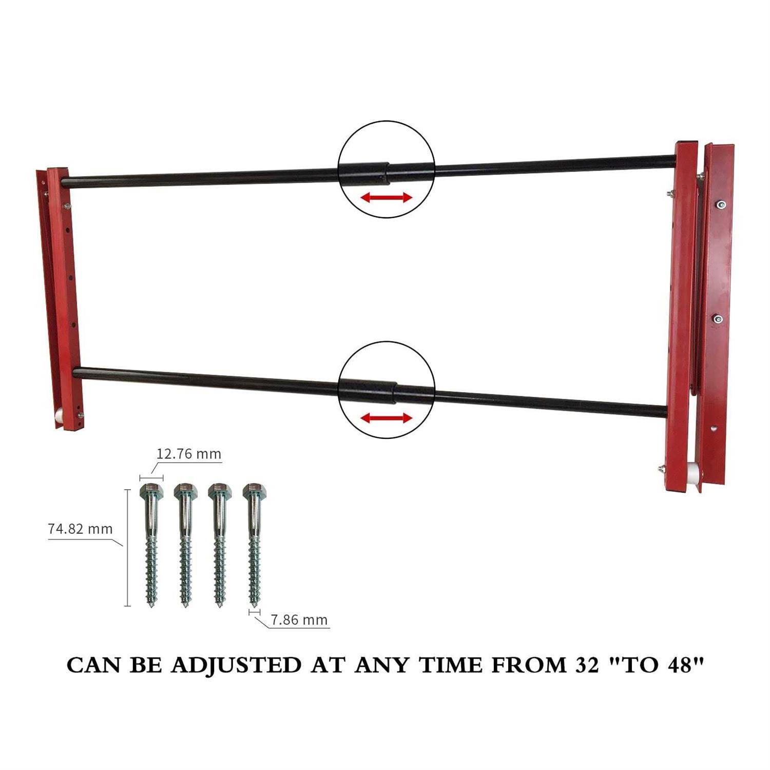Roblock Folding Tire Wheel Storage Rack Wall Mount Multi-Tire Rack Garage Storage x 22 x 22 - Sports Supplies Online Store