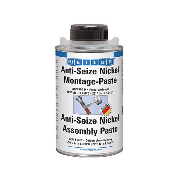 WEICON ASN500P Anti-Seize Paste 500g Brush-Top Can, Nickel 26050050