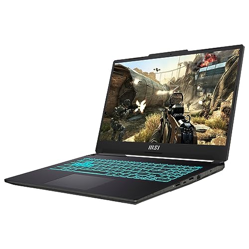 MSI Cyborg 15 Gaming Laptop, 15.6" FHD 144Hz Display, Intel Core i7-12650H, NVIDIA GeForce RTX 4060, 32GB DDR5 RAM, 1TB SSD, Webcam, Backlit Keyboard