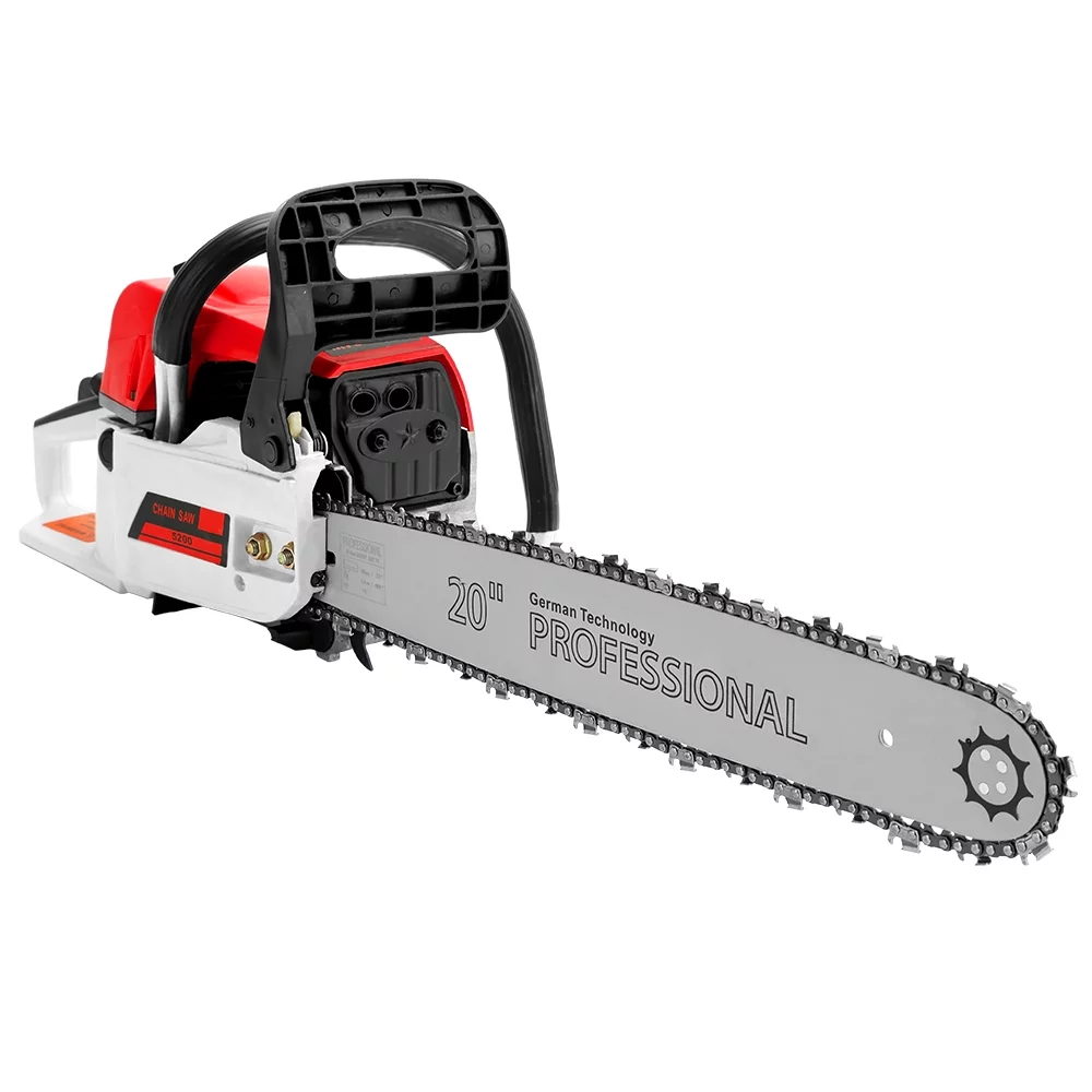TOPTENG Gasoline Chainsaw with 22 in. Bar 52CC Engine 2-Cycle Gas Powered Chainsaw for Farm/Garden/Ranch/Firewood