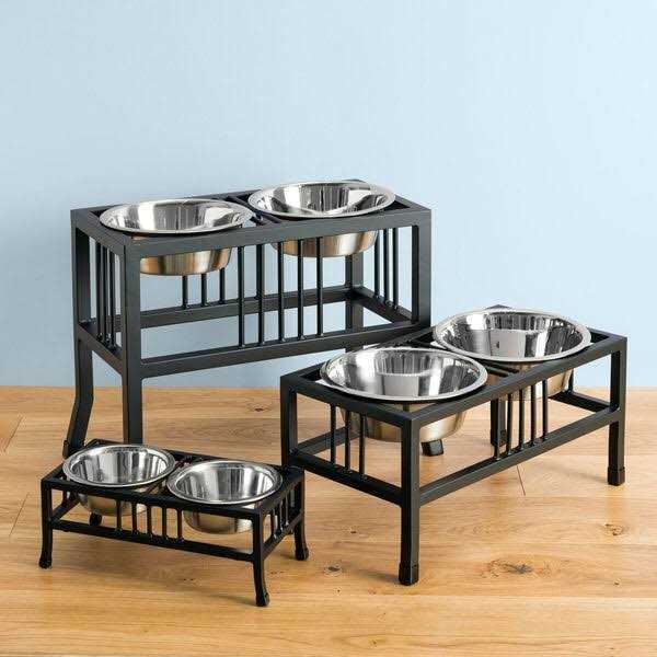 Baron Double Raised Dog Bowl - Pet Supplies online store