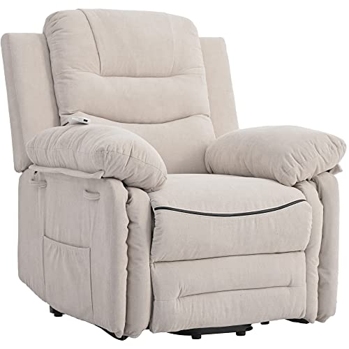 Massage Recliner,Power Lift Chair for Elderly with Adjustable Massage and Heating Function