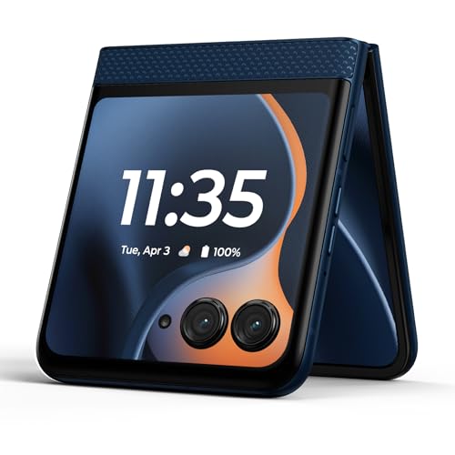 Motorola razr | 2024 | Unlocked | Made for US 8/256GB | 50MP Camera | Spritz Orange