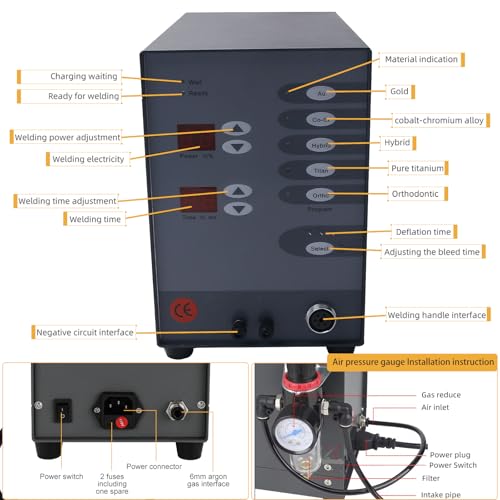 Welder for Permanent Jewelry - 100a Permanent Jewelry Welder,110v Welding Machine Jewelry,Pulse Arc Welder Permanent Jewelry