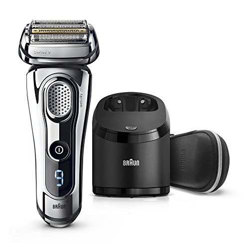 Braun Electric Razor for Men, Series 9 9296CC Electric Shaver With Precision Trimmer, Rechargeable, Wet & Dry Foil Shaver