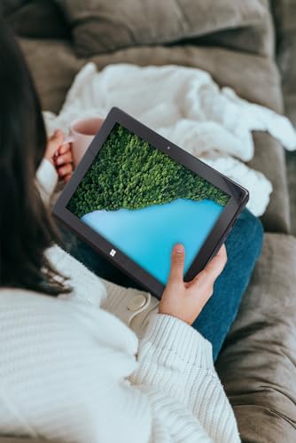 Fusion5 10.1" Windows 11 Professional Tablet PC - Intel 13th Gen - Full HD Windows Tablet Computer - 8GB RAM, 256GB SSD Storage, Quad-Core CPU