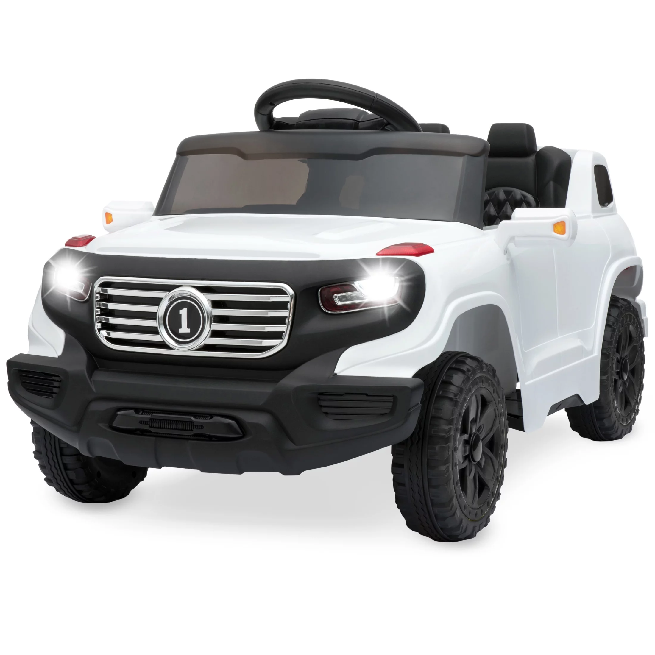 Best Choice Products 6V Kids Ride On Car Truck w/ Parent Control, 3 Speeds, LED Headlights, MP3 Player, Horn - Pink