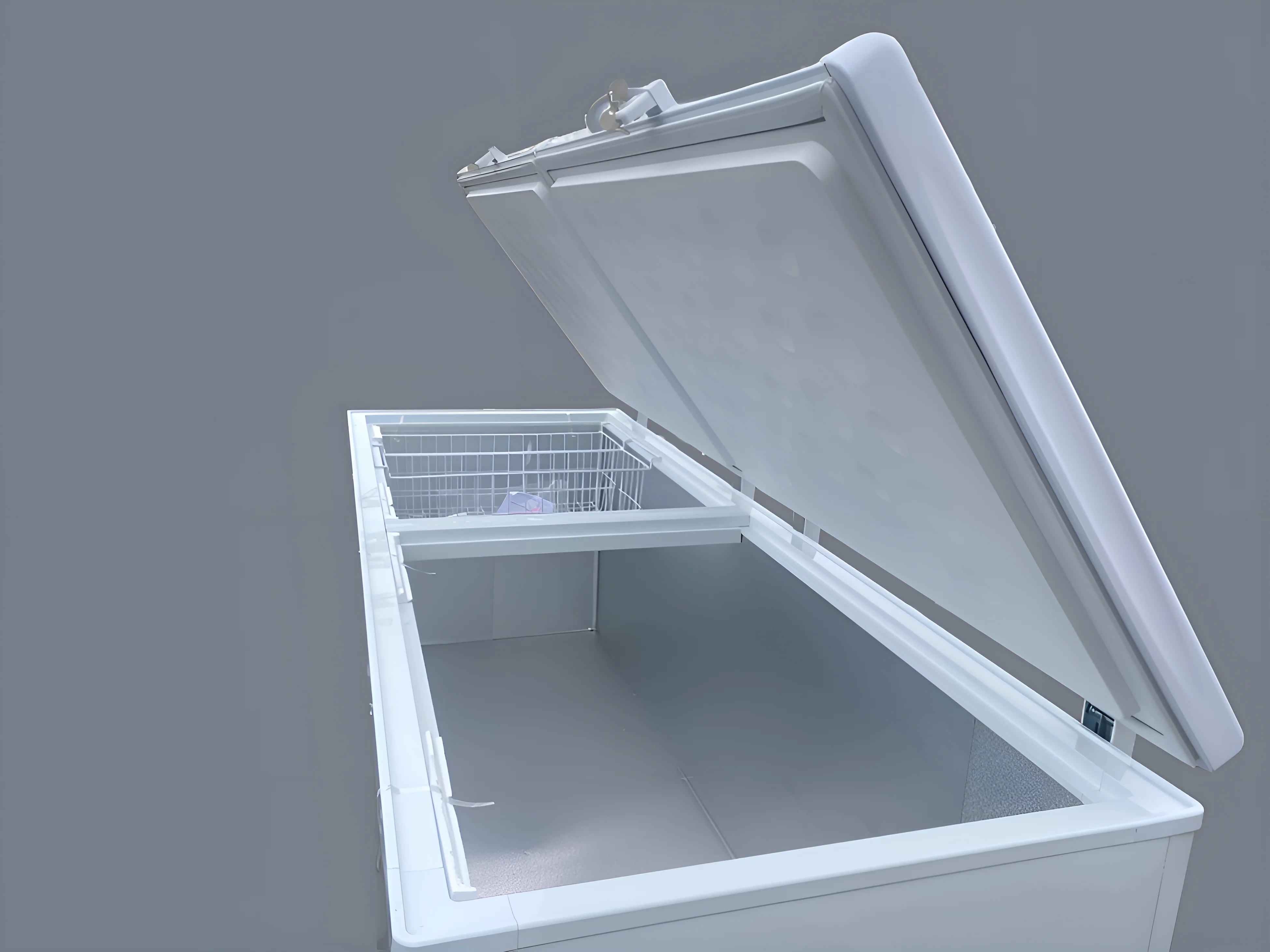 Commercial Huge Chest Freezer,Double door Blast Freezer for hard Ice Cream, Fresh Meat, Chincken, Fish 35 cu ft NSF