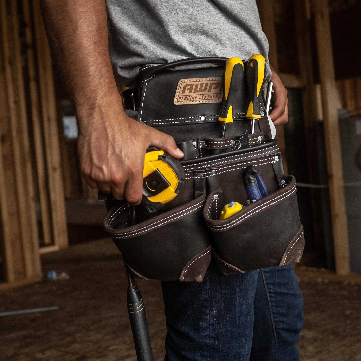 AWP Trapjaw Oil-Tan Leather Tool Rig - Shop Hardware Tools Online Store