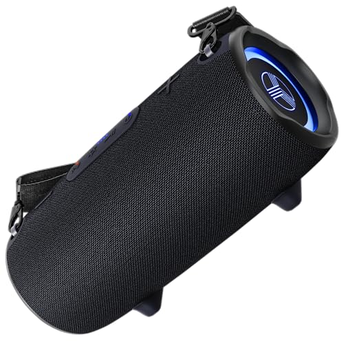 TREBLAB Ultra Loud Wireless Speaker - 60W Stereo Sound with Deep Bass, 20H Playtime, Powerbank, Waterproof