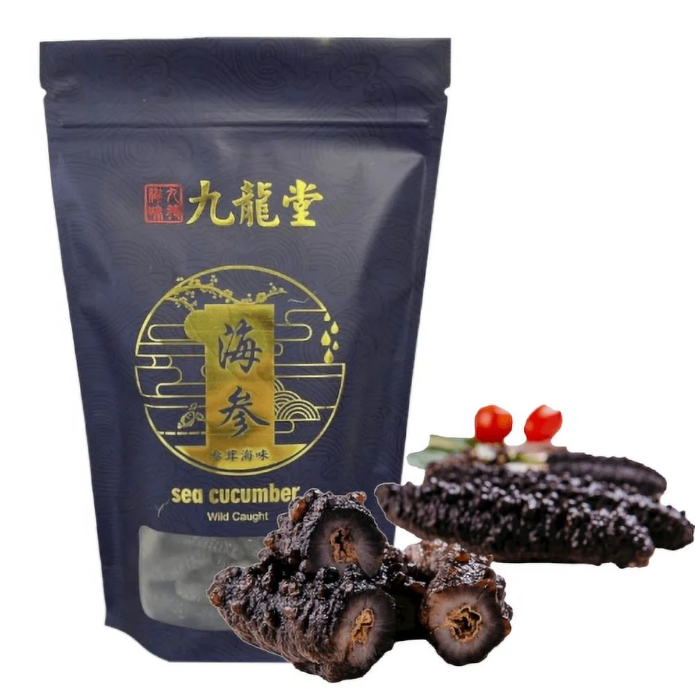 Royal Seafood USA Premium Dried Wild Atlantic short-spined Sea Cucumber, Mixed size 1lb 60-80 PCS
