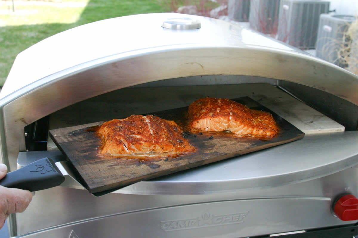 Camp Chef Italia Artisan Pizza Oven, Stainless Steel, 15 in. x 26 in. x 16