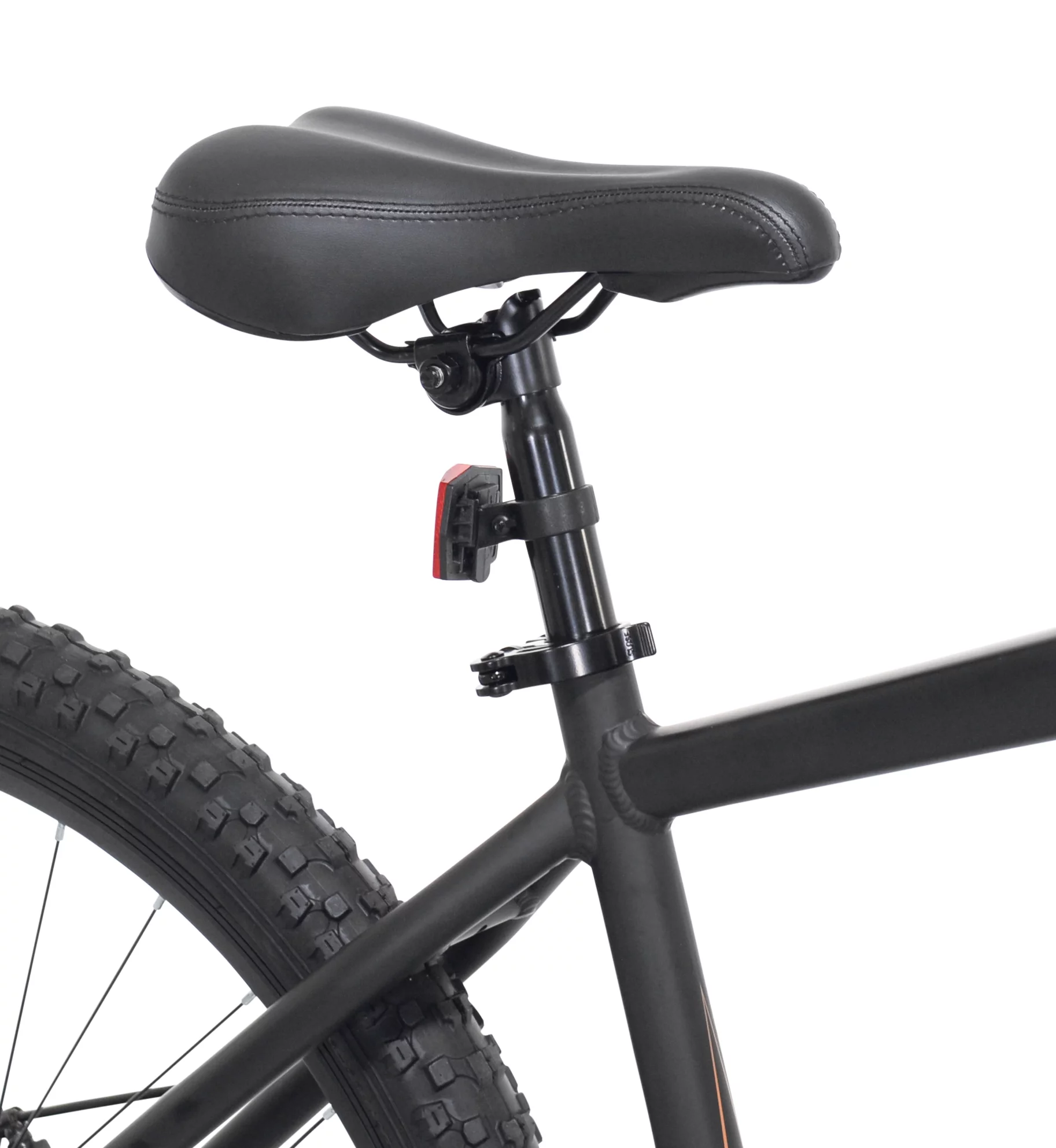 Ozark Trail 27.5 Vibe Mountain Bike, Medium Frame, Black, Adult, Unisex