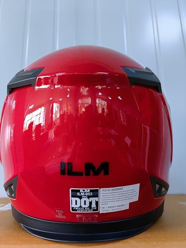 ILM Bluetooth Integrated Modular Flip up Full Face Motorcycle Helmet Sun Shield Mp3 Intercom Model 953/953 PRO