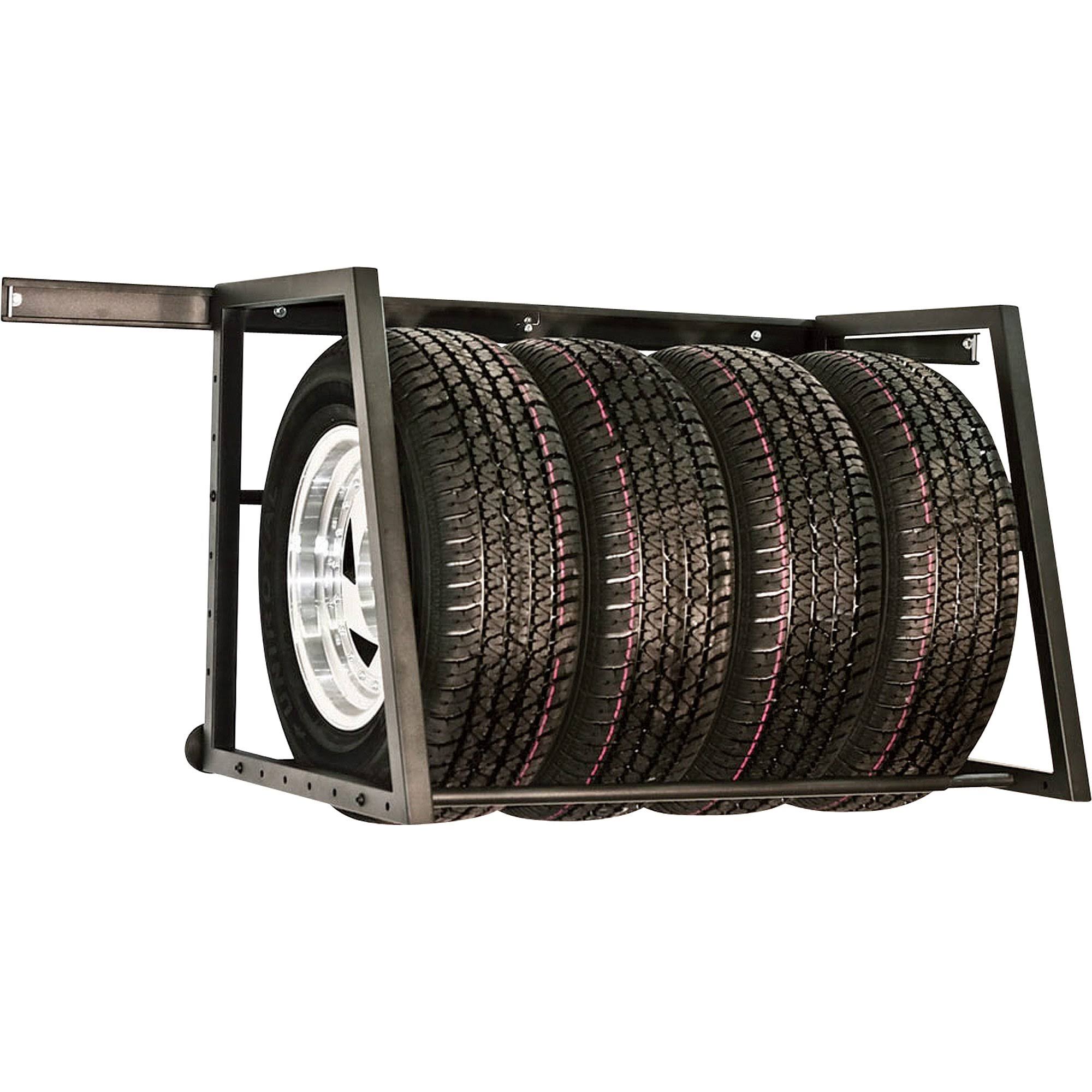 Phoenix Tire Storage Rack - 400-lb. Capacity, Steel, Model SPTSR