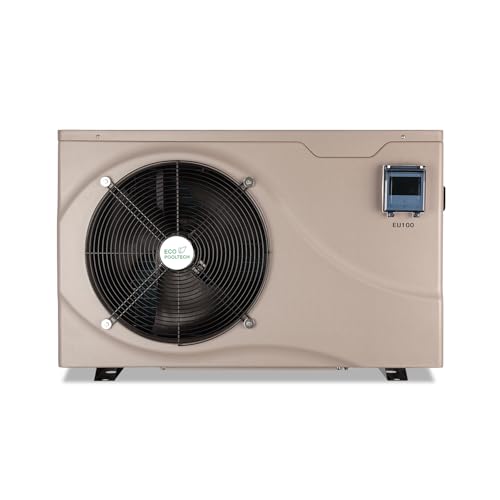 Above Ground Pool Heater EU50, Max 16184BTU Up to 5000gallons Electric Swimming Pool Heat Pumps, Titanium Heat Exchanger, 5.62 COP, 110V/120V